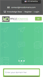 Mobile Screenshot of mozdomains.com